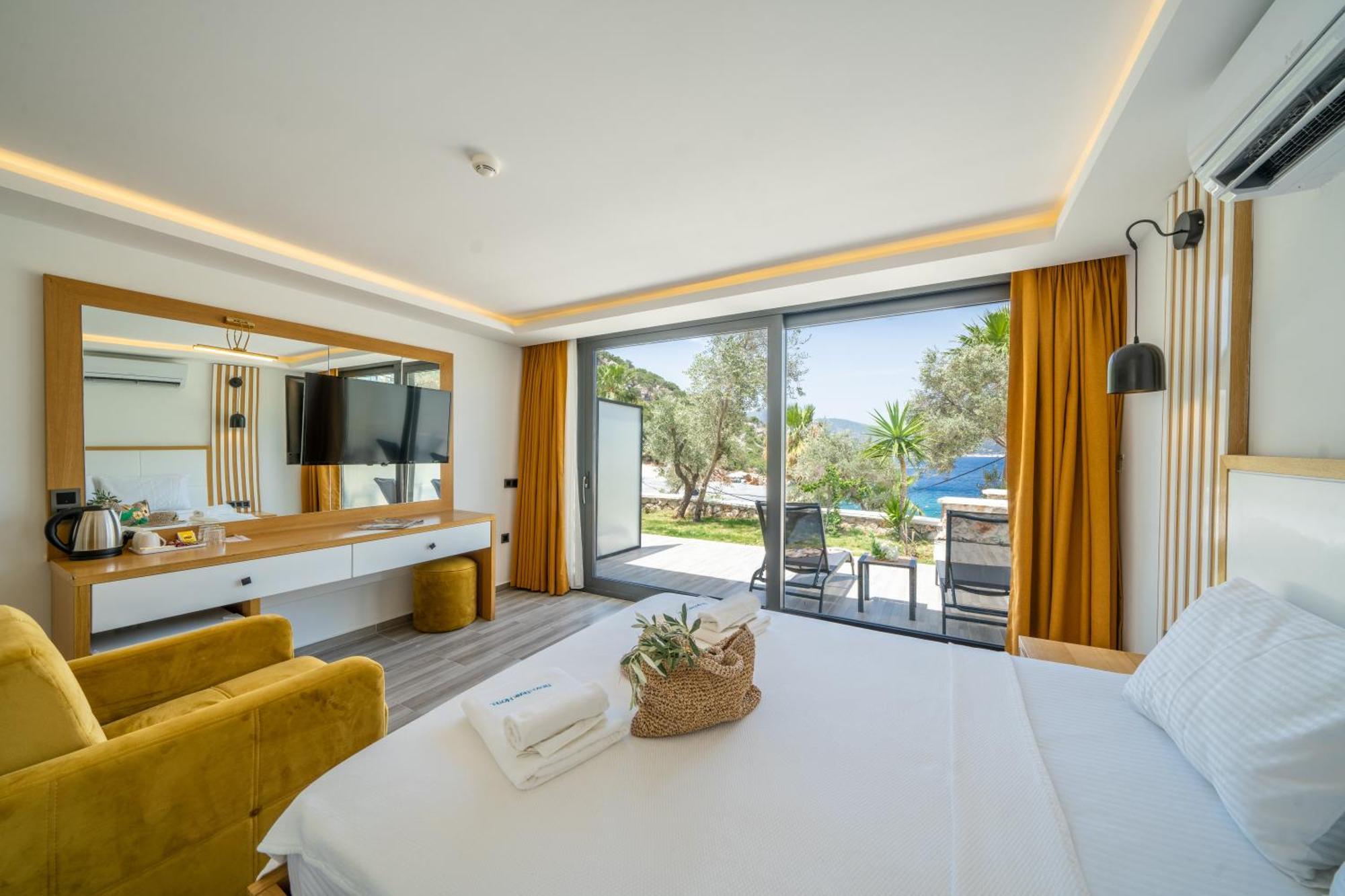 Kalkan Beach Park Hotel Κας Εξωτερικό φωτογραφία