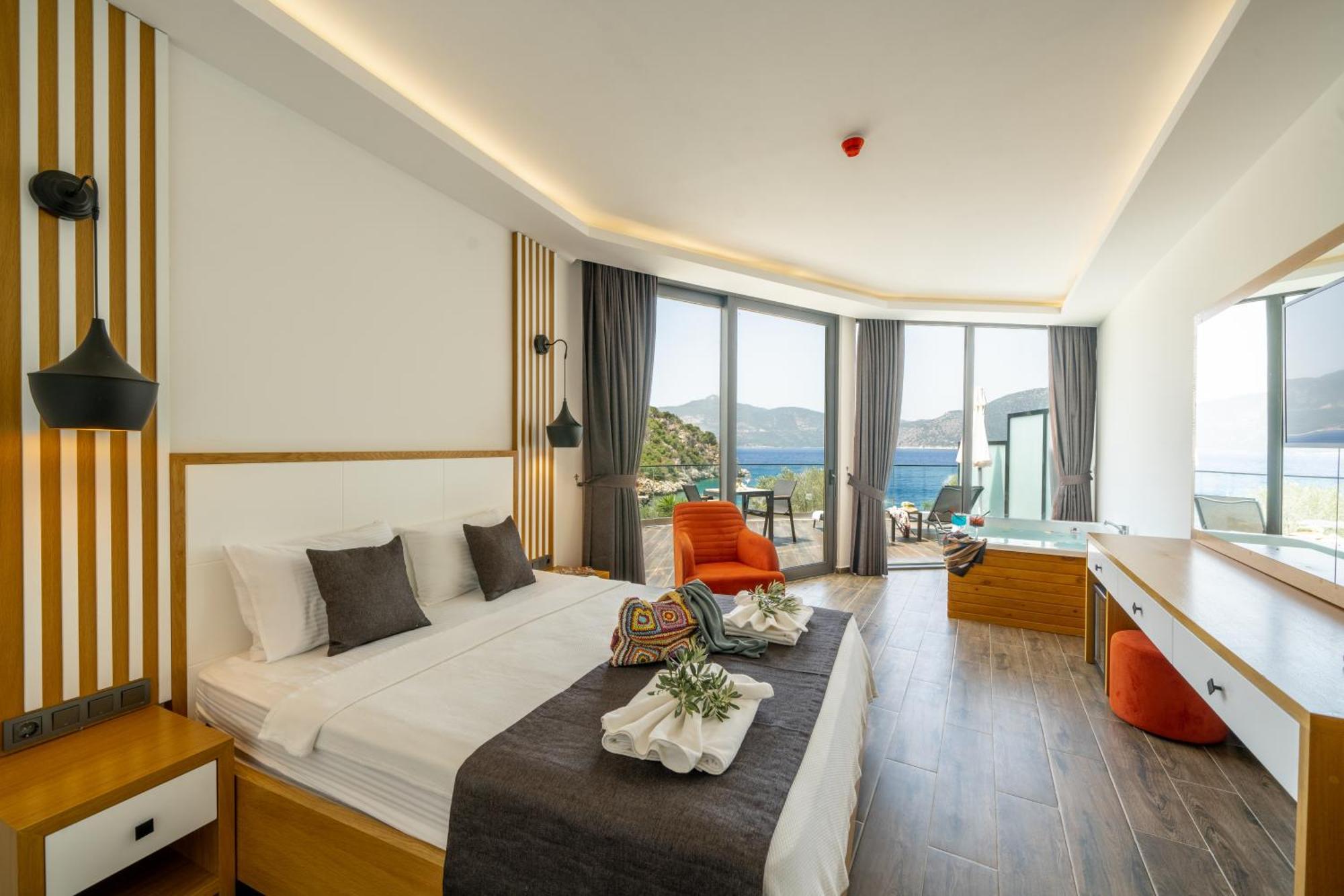Kalkan Beach Park Hotel Κας Εξωτερικό φωτογραφία