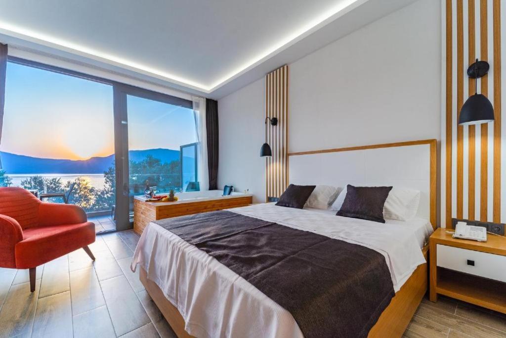 Kalkan Beach Park Hotel Κας Εξωτερικό φωτογραφία